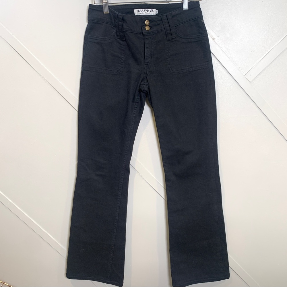 Allen B. Schwartz Womens Black Low Rise Jeans Size 27